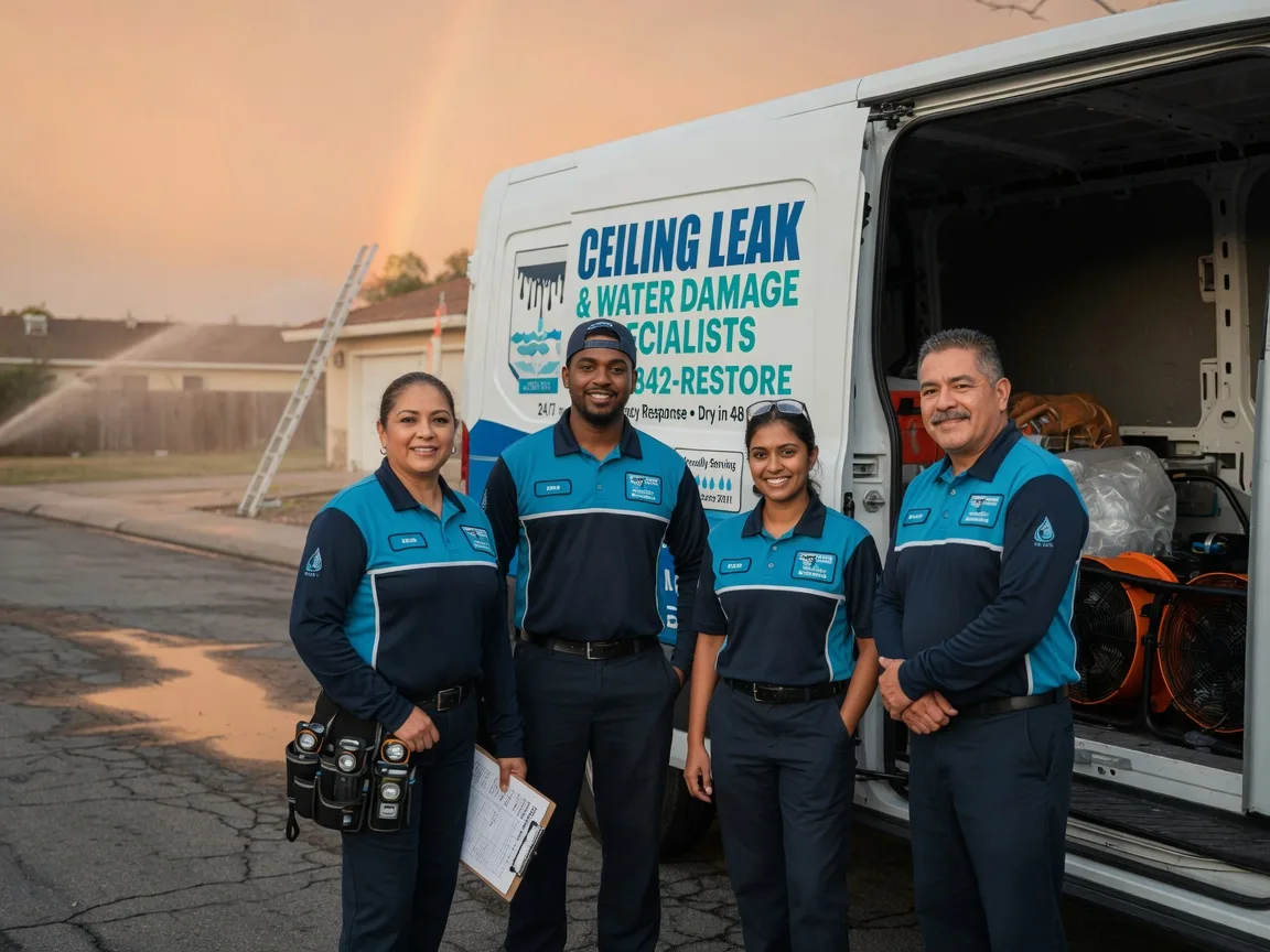 Ceiling Leak Cleanup company in Childress, TX